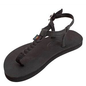 Rainbow T-street braided sandals Women's size Large 7.5-8.5